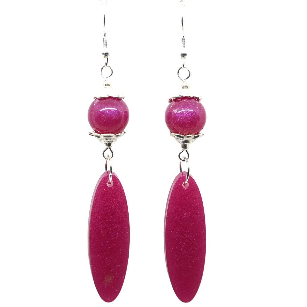 Fuchsia Explosion Too Earrings 15$